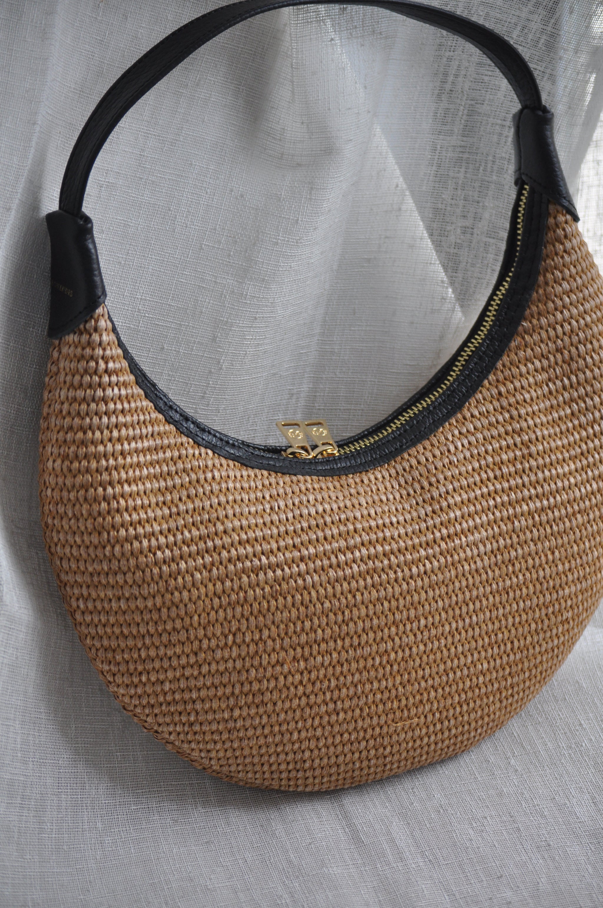 LENINA ■ RAFFIA shoulder bag MUSINSA | LENINA RAFFIA shoulder bag_SAND