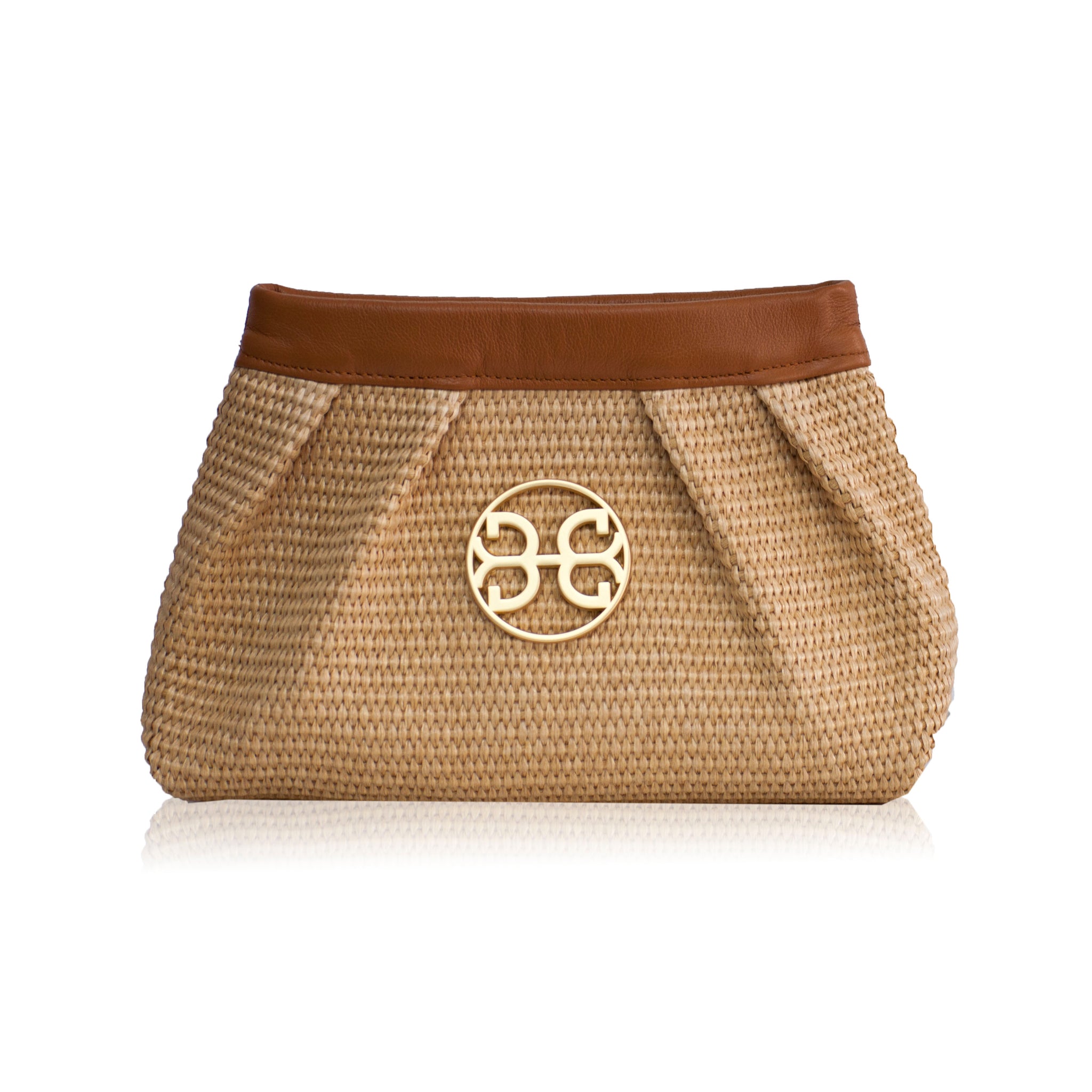 Kiss Raffia Pouch Tabac Bonendis